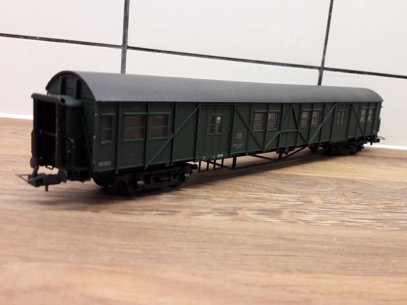 Modellini di ferrovie: Röwa HO DC : DB wagon "MDyge" 4 essieux – Usato da Buttes venduto da Cafe2005 3