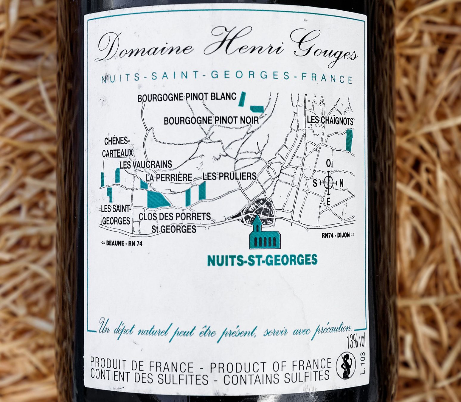 Vino: NUITS-SAINT-GEORGES - 2009 "Les Saint Georges 1er Cru" – Usato da Onex venduto da gonsla 5