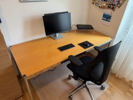 USM Haller Schreibtisch 175 × 75 cm – sehr guter Zustand