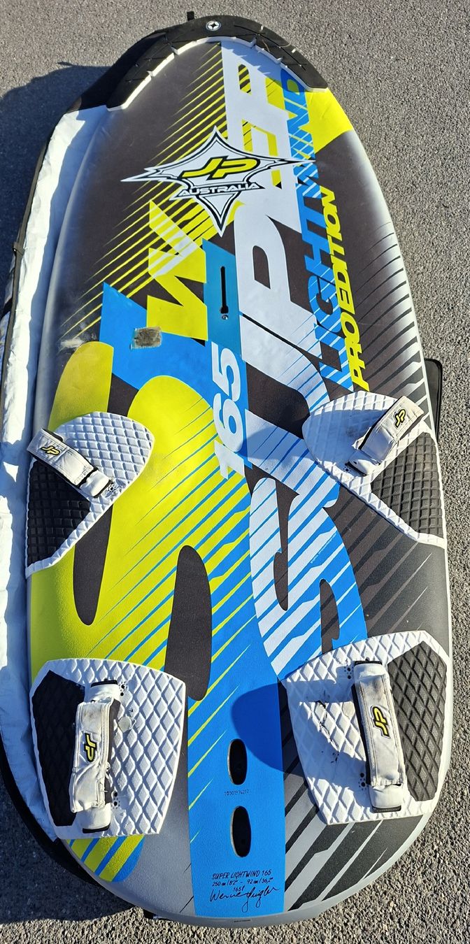 Surfboards & Schwimmbrette: JP-Australia Super Lightwind 165 Windsurfboard 250cm – Gebraucht aus Fällanden von Nmustang