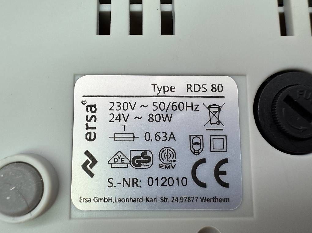 Componenti elettronici: ERSA RDS80 Mikroprozessorgesteuerte Lötstation – Usato da Wallisellen venduto da WB8304 3