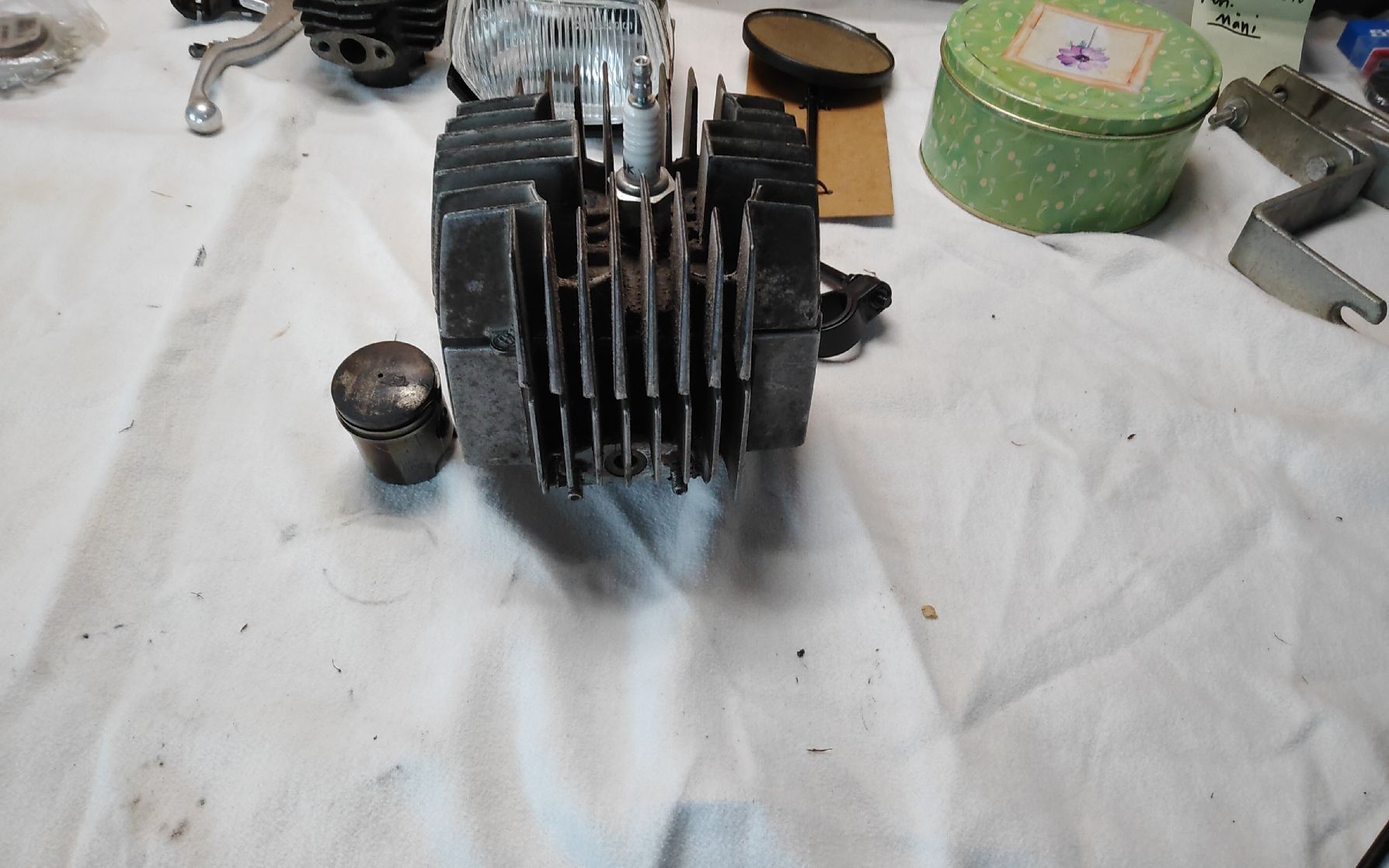 Altre forniture industriali: Ab 1.- Zylinder-Satz Puch E50  – Usato da Eschenbach SG venduto da familie.klaus 1