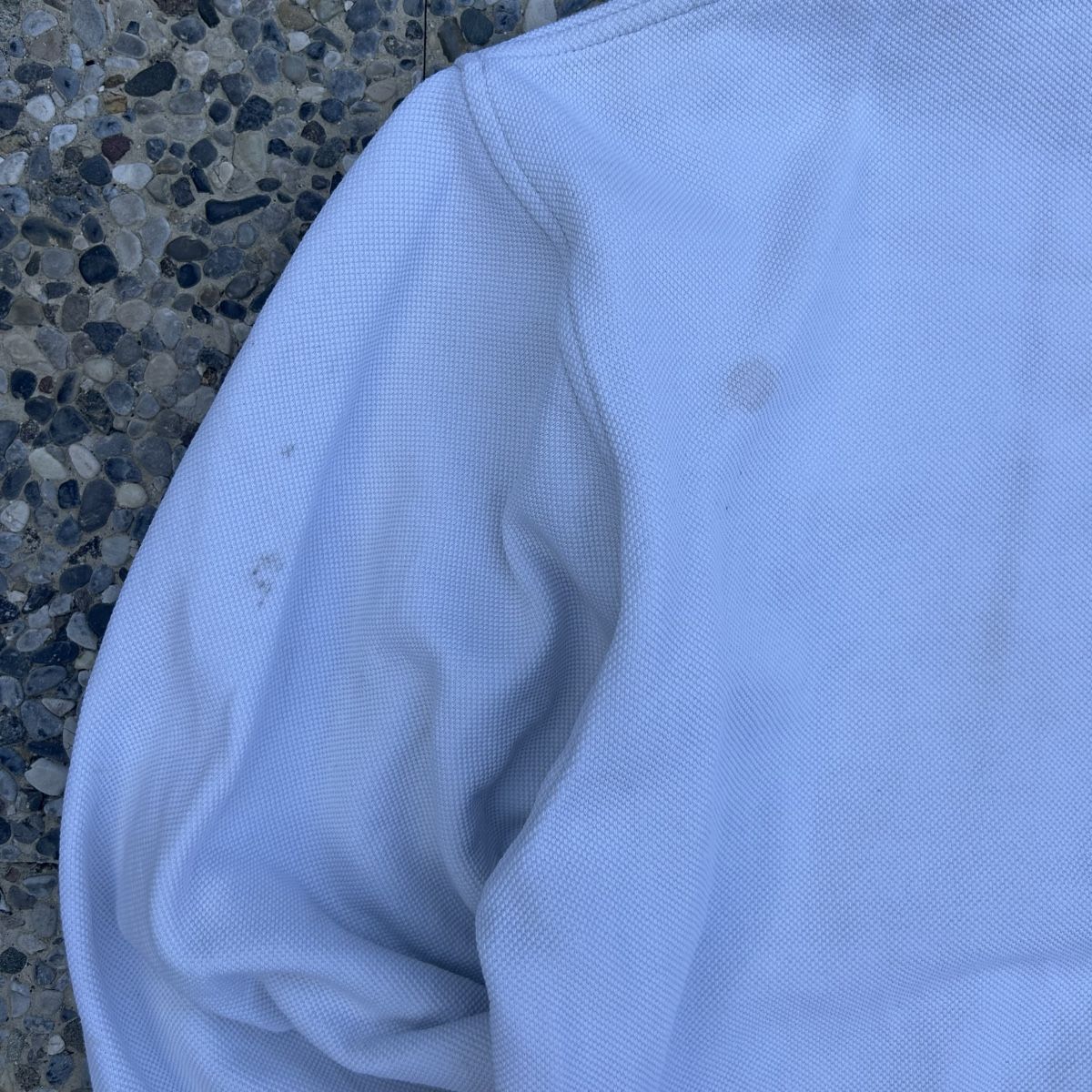 Maglioni & Felpe: Vintage White Sergio Tacchini embroiedered sweatshirt – Usato da brent venduto da fukusapes 3