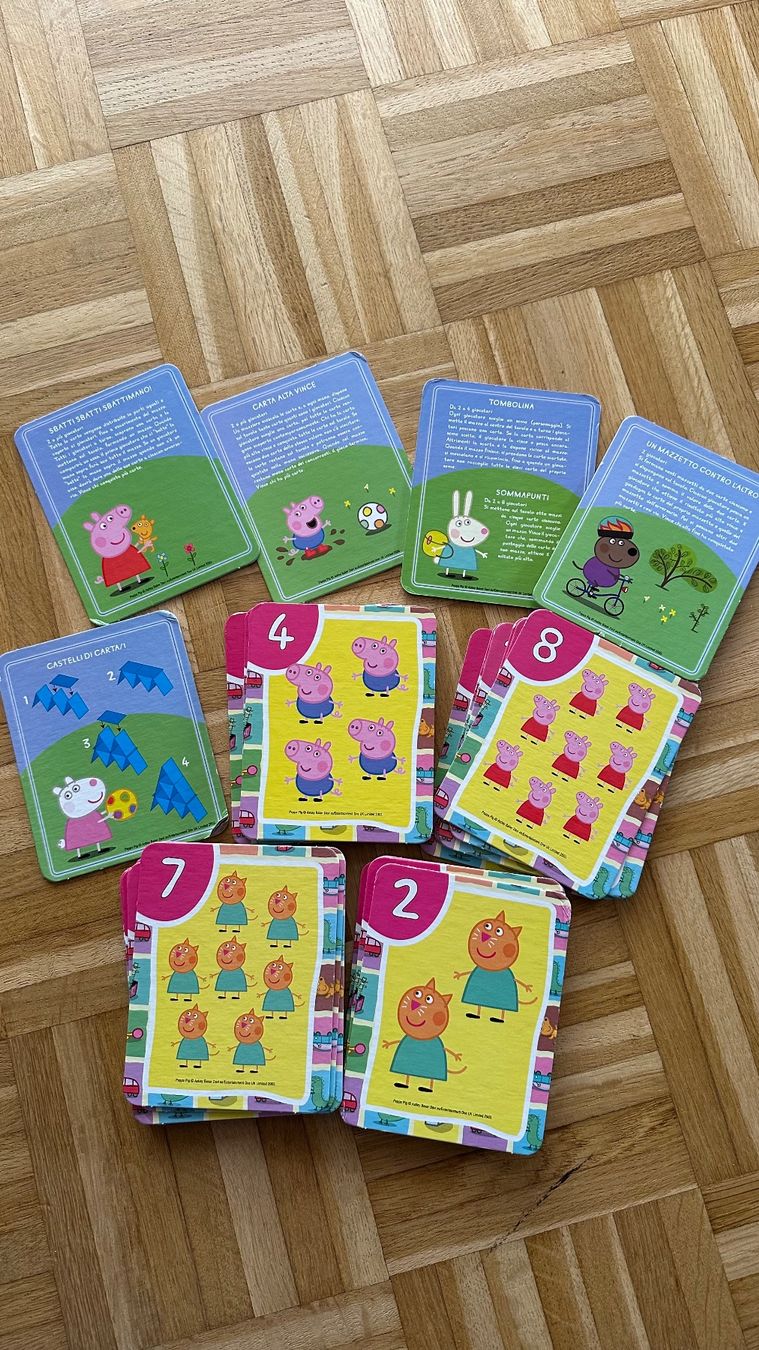 Giochi: Peppa Pig Spielkarten, Jumbo Karten – Usato da Schönenbuch venduto da marisli80 2