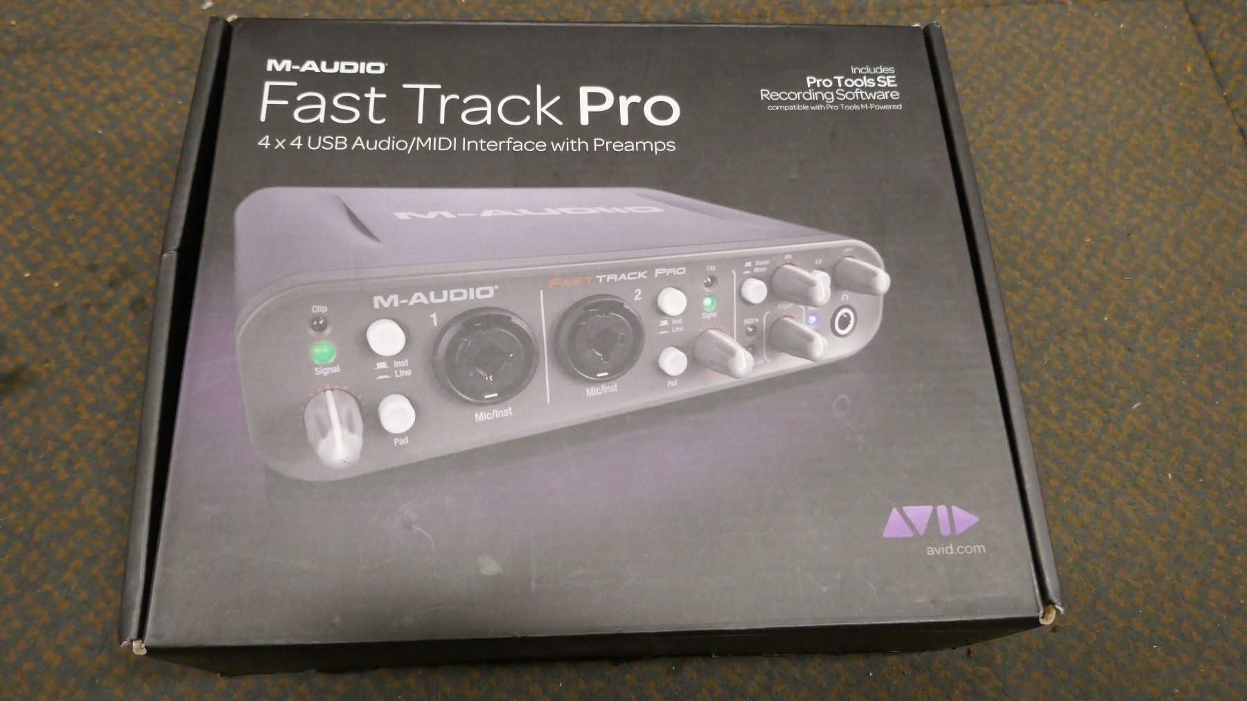 M-Audio Attrezzatura per studi di registrazione: M-Audio Fast Track Pro Audio Interface – Nuovo (secondo la descrizione) da Wenslingen venduto da FairlightCMI