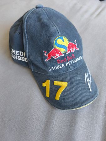 gebrauchtes Sauber Petronas Cap von Kimi Räikkönen