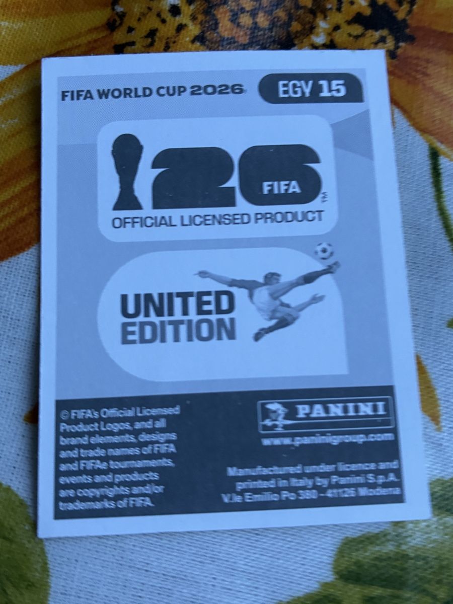 Panini Carte collezionabili: FIFA World Cup 2026 Sticker Emam Ashour EGY 15 – Usato da Wettingen venduto da ric_xm6x 1