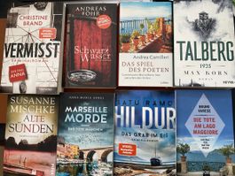 8 Krimis Christine Brand und andere