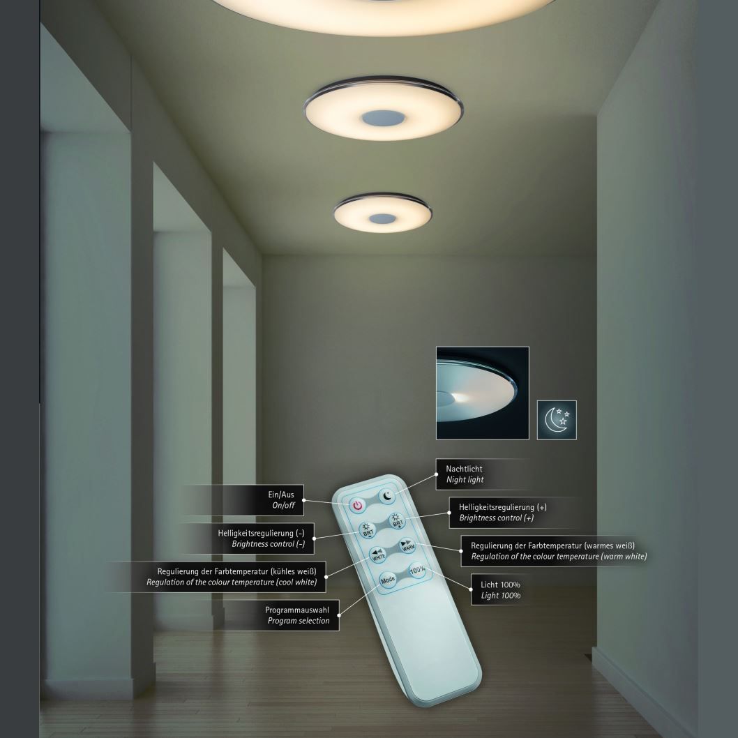 Lampadari & plafoniere: LED Deckenleuchte, Dimmer, 60 cm Ø – Nuovo (secondo la descrizione) da Kreuzlingen venduto da Smart-Light 2