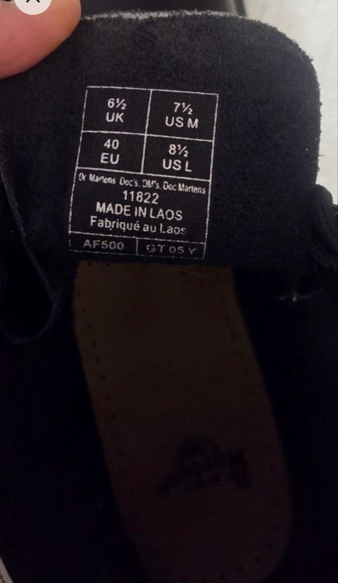 Dr. Martens Scarpe da uomo: Dr Martens – Nuovo (secondo la descrizione) da Brugg AG venduto da Ljubinka0410 2