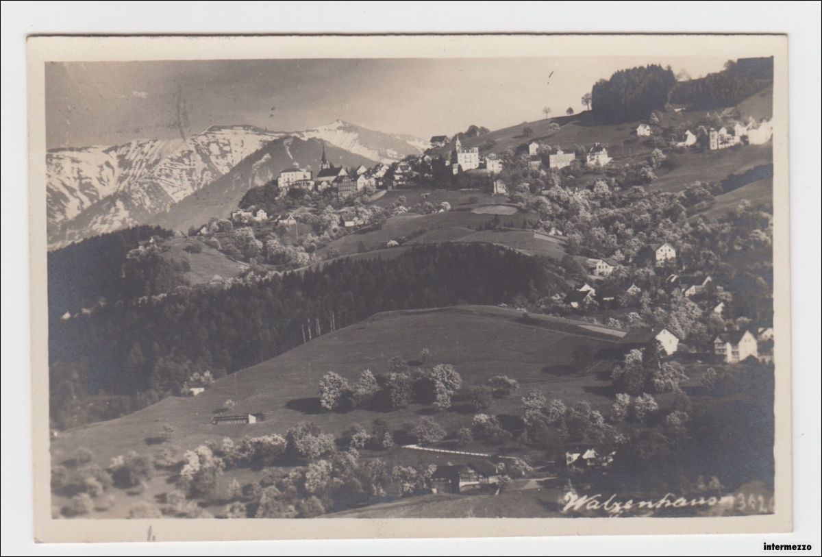 Cartoline postali: Walzenhausen // Dorf 1926 – Usato da Basel venduto da intermezzo12