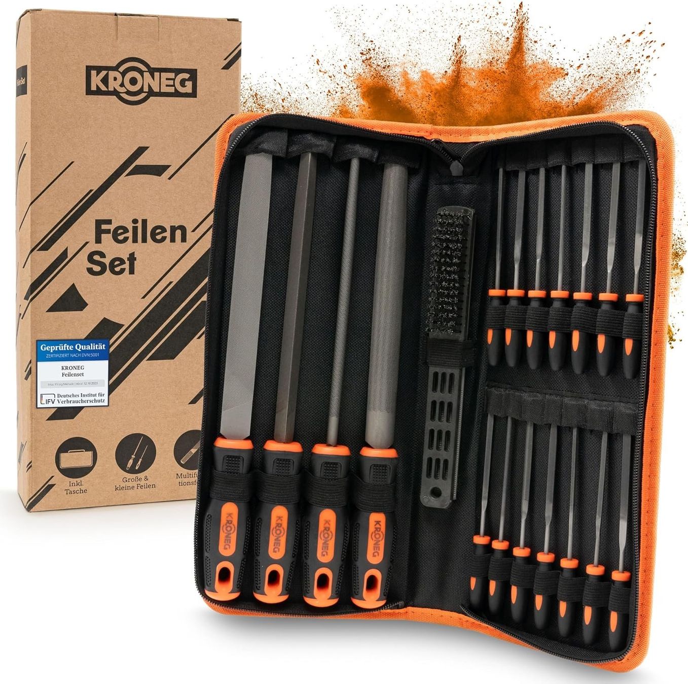 Alle Werkzeuge: Feilenset – Neu und originalverpackt aus Hundwil von Equiply