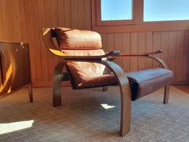 Marco Zanuso, Woodline Sessel, Mid-Century