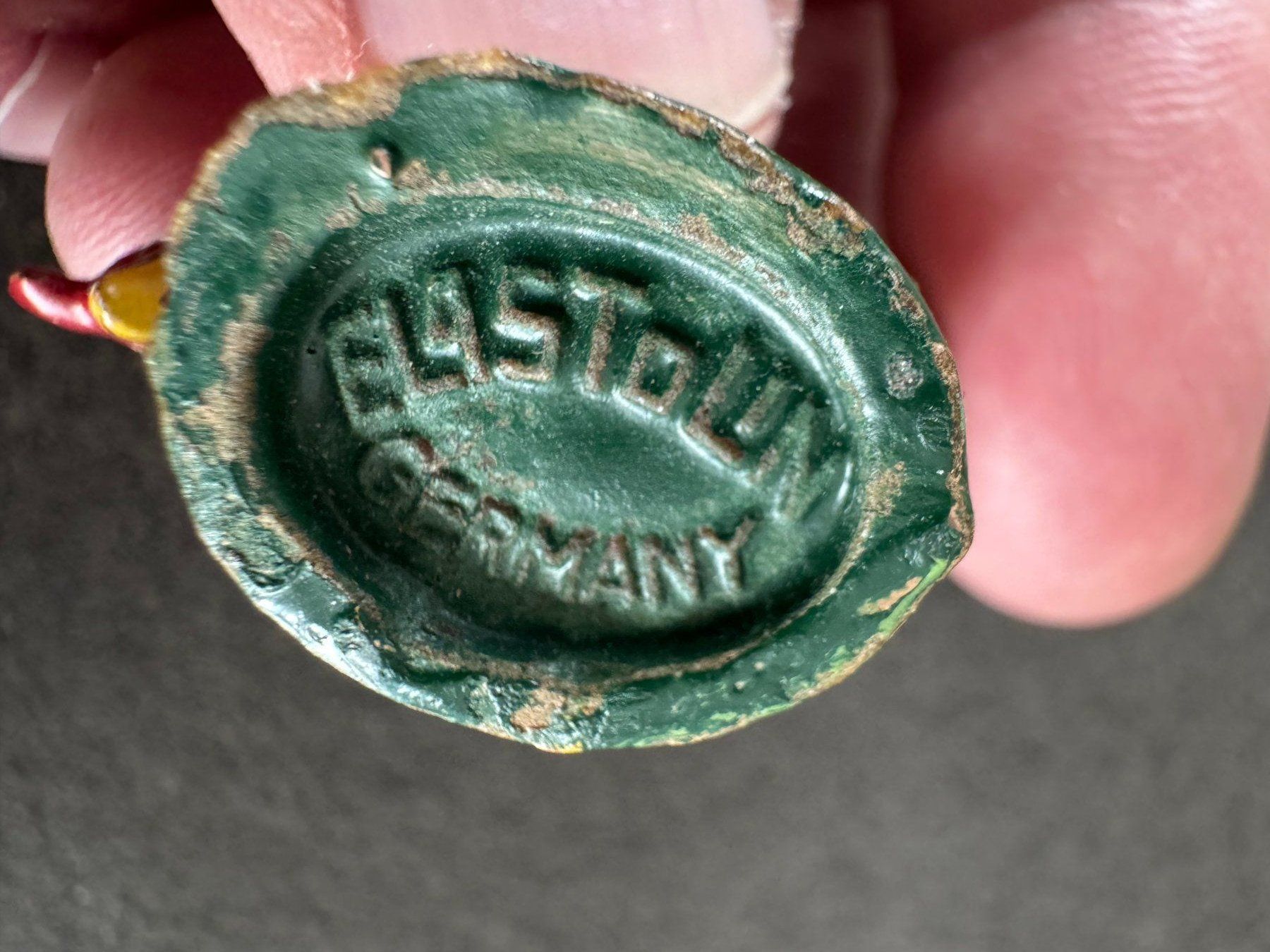 Figuren: Elastolin O&M Hausser Germany antike Spielfigur "Huhn" – Gebraucht aus Fribourg von tschjoly 4