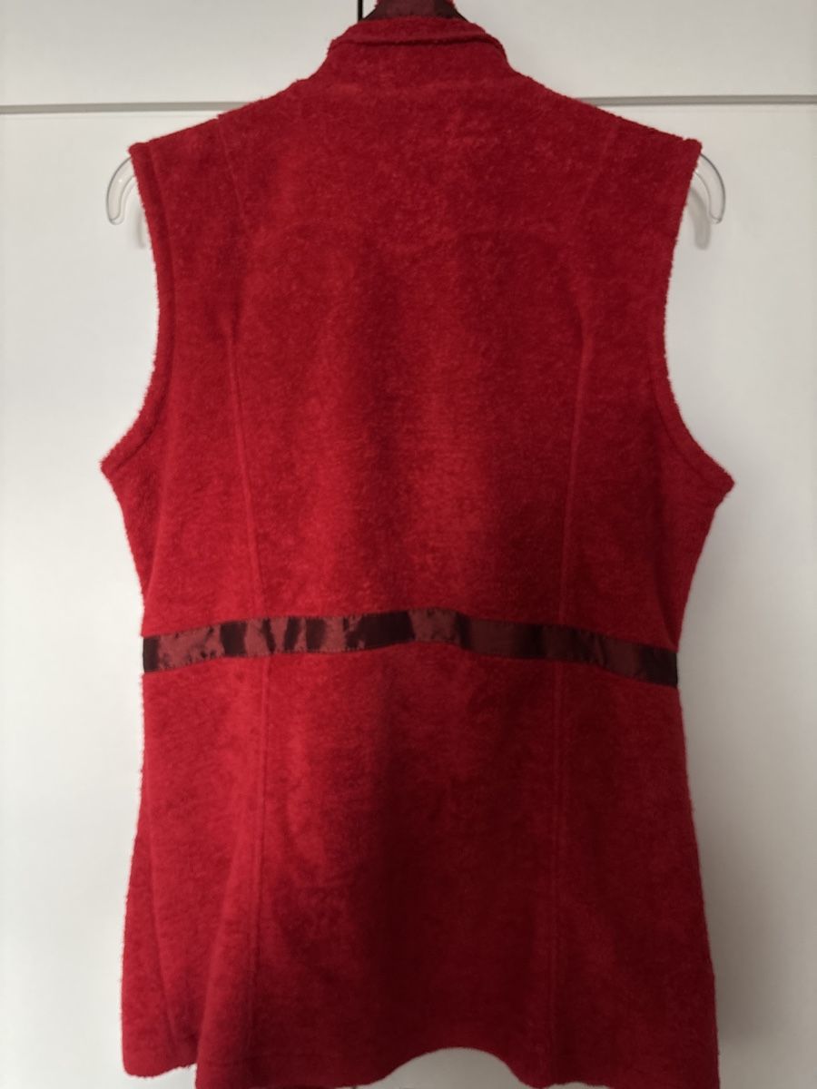 Nile Gilet & Giacche senza maniche: Rote Fleece-Weste von Nile! – Usato da langenthal venduto da rundholz7 2