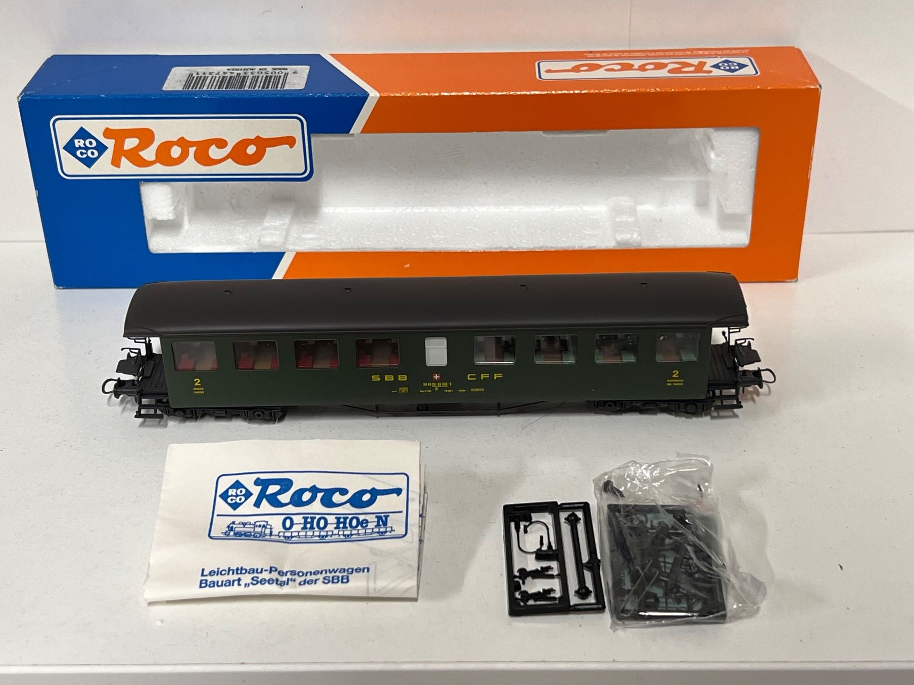 Roco Modellini di ferrovie: Roco 44731 SBB CFF Seetal H0 DC  2 Kl. – Nuovo (secondo la descrizione) da Geroldswil venduto da TopTrain54