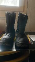 Gefütterte Winterstiefel / Schneestiefel in Schwarz  Gr. 42
