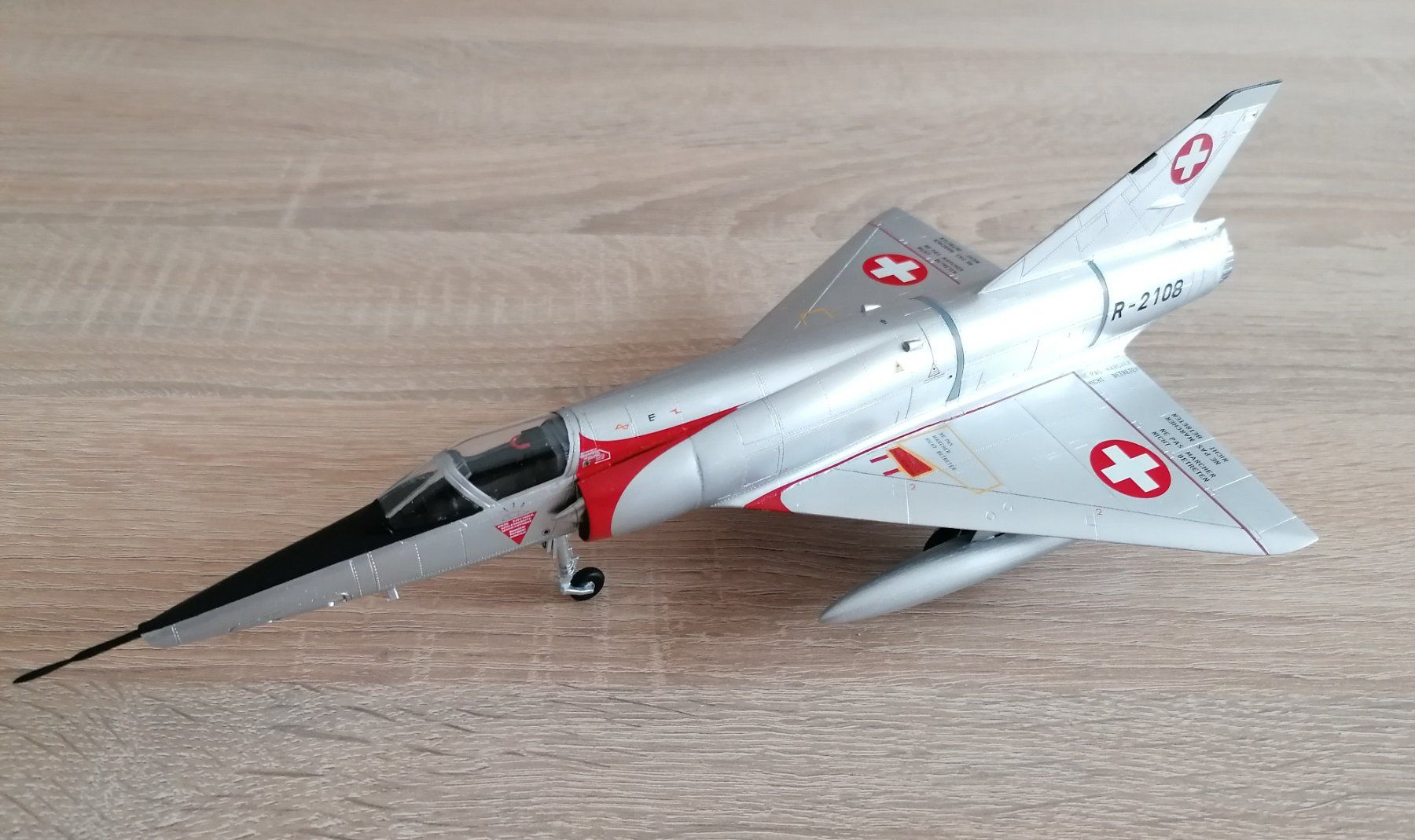 Schweizer Armee Kit di modellismo & Modellini statici: Mirage lllRS  R-2108 (1:48) – Nuovo e nell'imballaggio originale da Brunnen venduto da pepone08