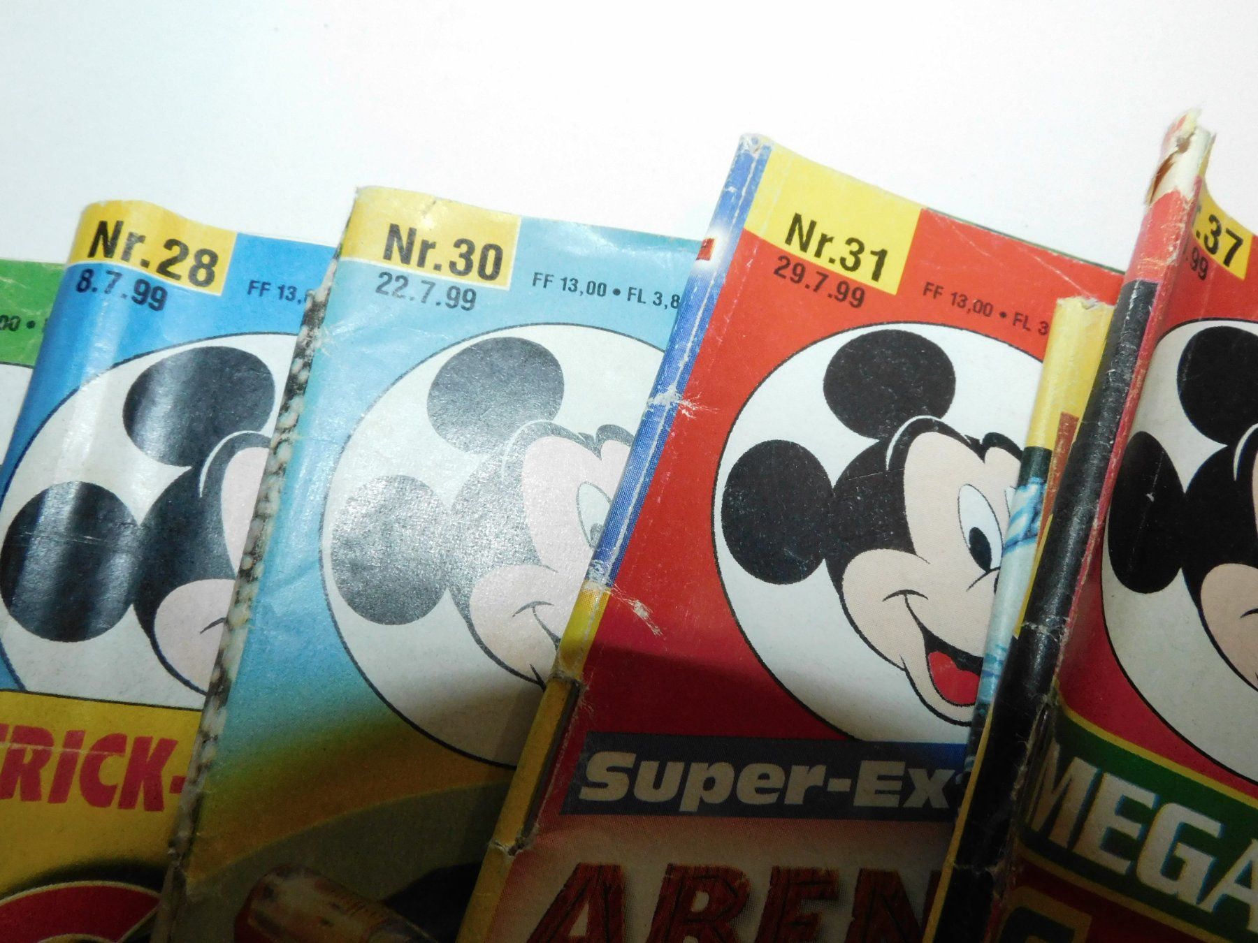 Fumetti: Comic 10 Micky Maus Hefte von 1999 -  alte Comic Hefte   geb – Usato da Sursee venduto da 76 4