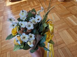 Ostern, künstlicher Oster Strauss 20 cm