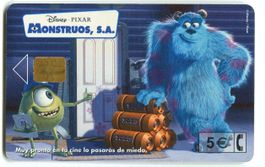 Telefonkarte "Die Monster AG". Venezuela.