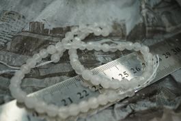Bergkristall Facettiert  Strang ca6mm  ab  1.-     Räumung