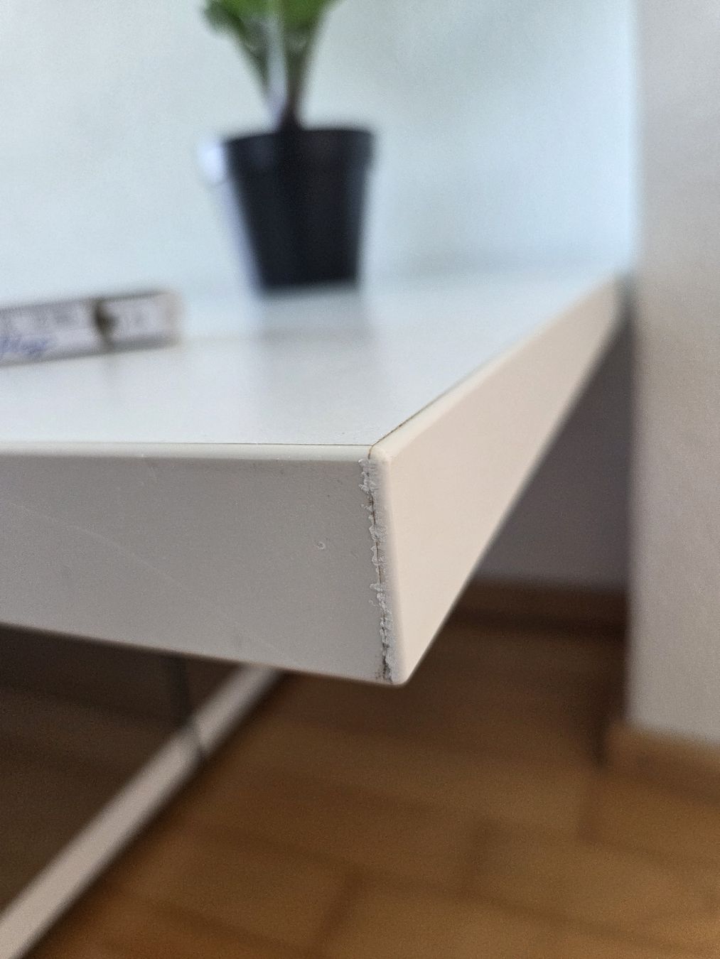 Tische: Couchtisch weiss Holz / Glas – Gebraucht aus Günsberg von Caramelancia 4