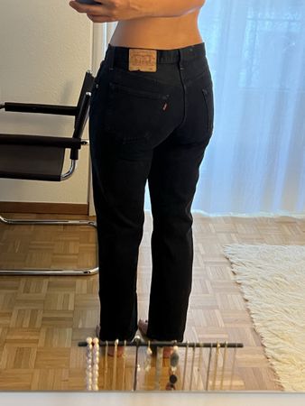 Levi's 501 Jeans schwarz Grösse W34 L32