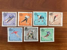 Mongolei  Olymp. Grenoblel 1968  gest.   (5835)