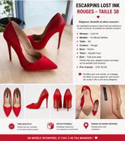 Escarpins rouge 