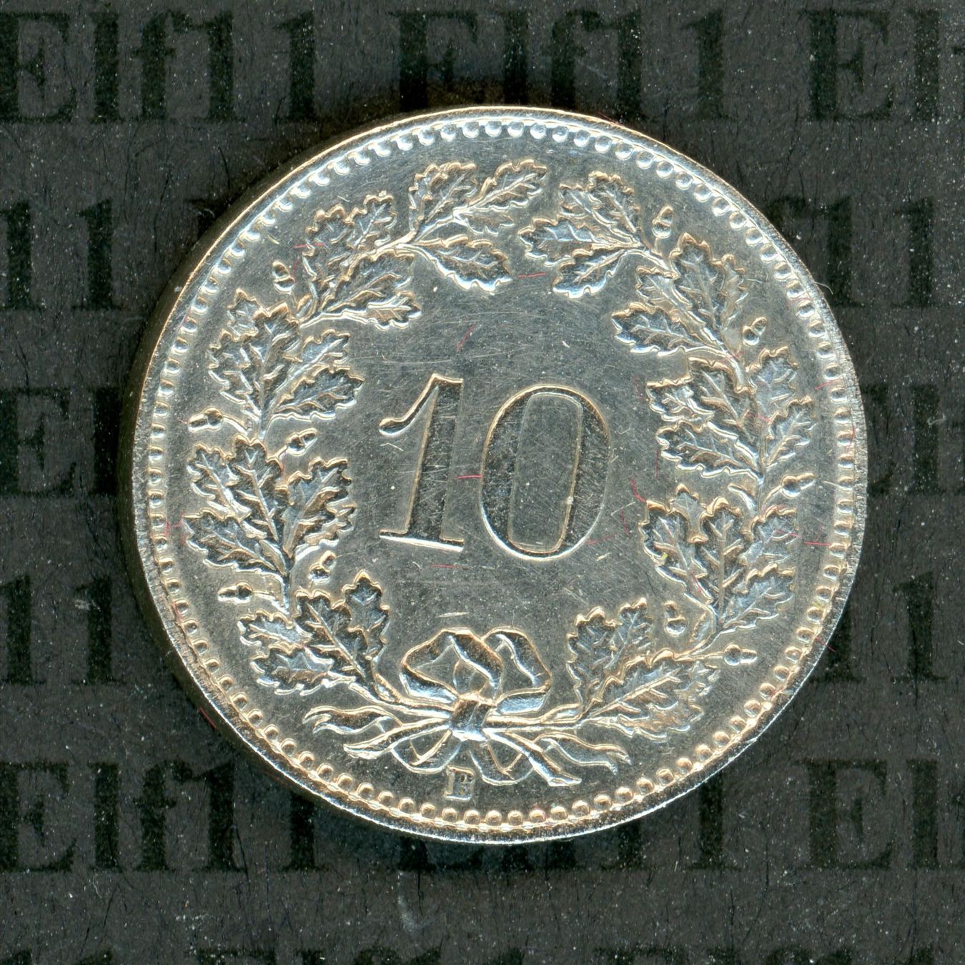 Tutti le monete: CHF___0.10 1958 unz 10 Rappen – Nuovo (secondo la descrizione) da Widnau venduto da Elf11 1