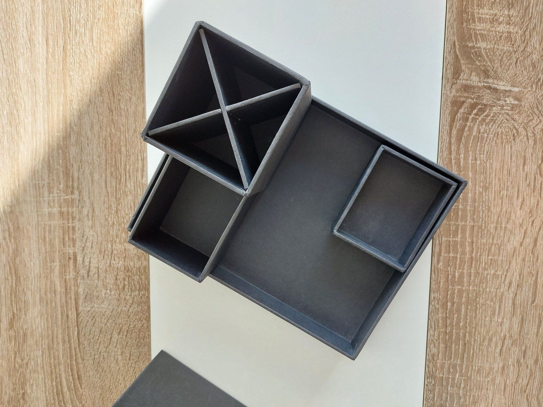 Contenitori & Simili: Schreibtisch Organizer anthrazit – Usato da Niederdorf venduto da Schuerch_steff 3
