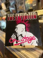 THE EXPLOITED – ON STAGE...RE UK 1985...VG+/VG+...LP