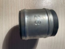Mofa Auspuffbride mit Gummi 24/22/28mm Sachs 503