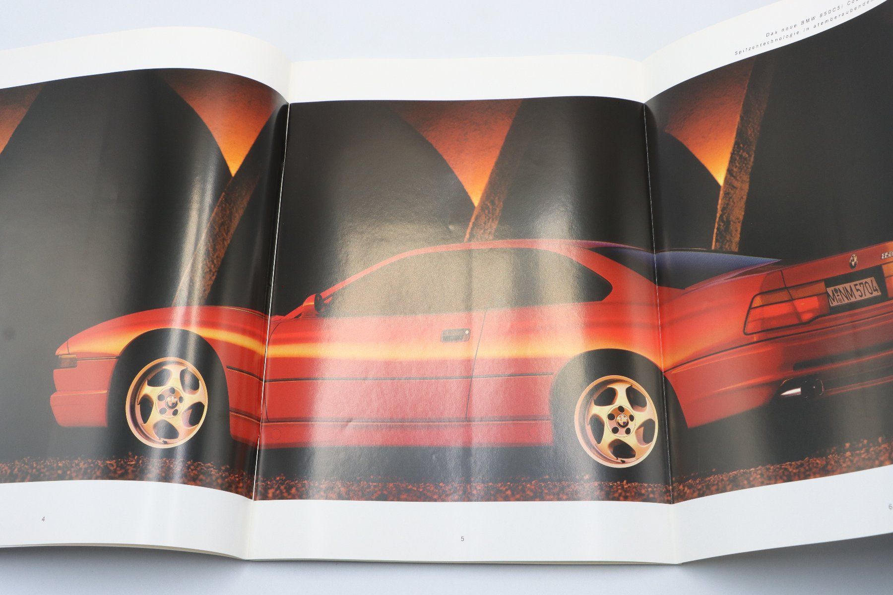 BMW Dokumente: BMW 8er Coupes 1993 Prospekt – Gebraucht aus Bühl b.Aarberg von Collectorpassions 3