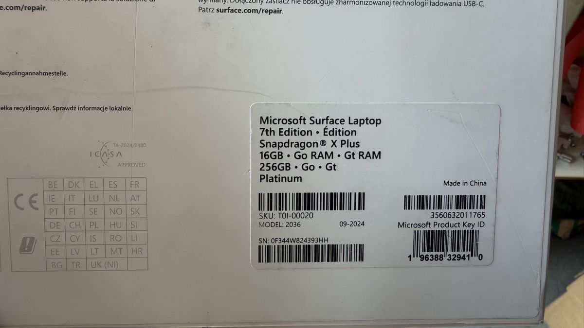 Notebook: Microsoft Surface Laptop wie neu Tolle Leistung  – Usato da St.Gallen venduto da gauwo 1