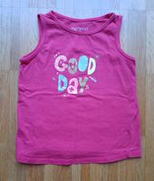 🌿🌸 Sommer-Shirt Gr. 107-113 (ca. 5 Jahre) Pink, "Good Day'