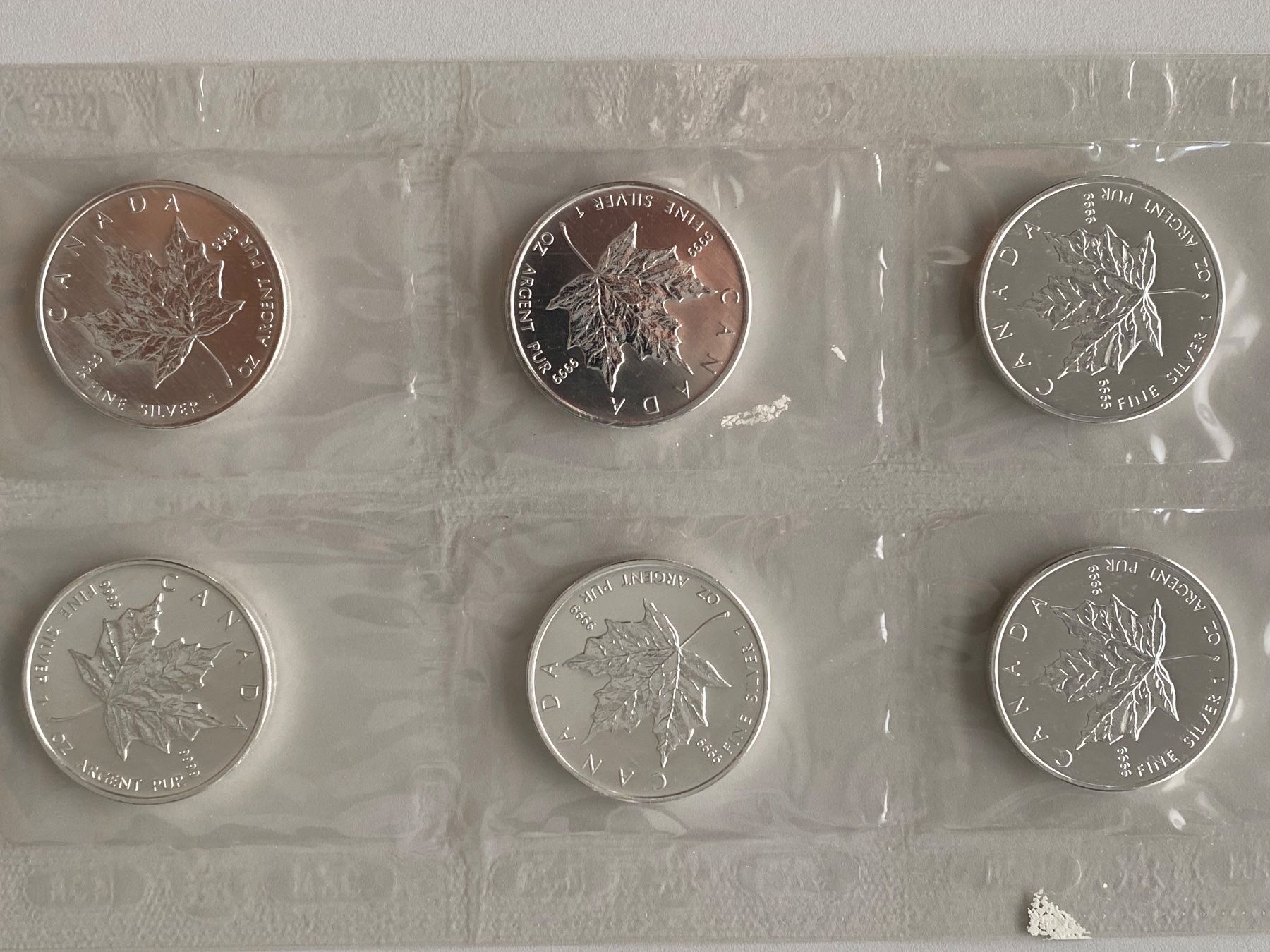 Tutti le monete: 10x Canada Maple 2008 10 Unze Silber – Nuovo (secondo la descrizione) da Zürich venduto da mysilvercoin 3