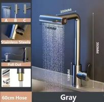 Robinet , mitigeur d'évier de cuisine avec Mode douche à jet
