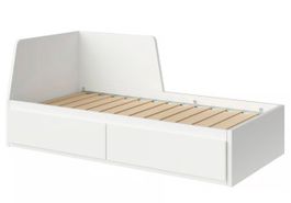 Tagesbett mit 2 Schubladen für Kissen, Decken und Bettwäsche