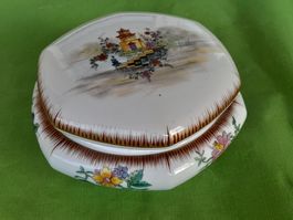 Limoges A-F France Porzellan Deckel-Dose
