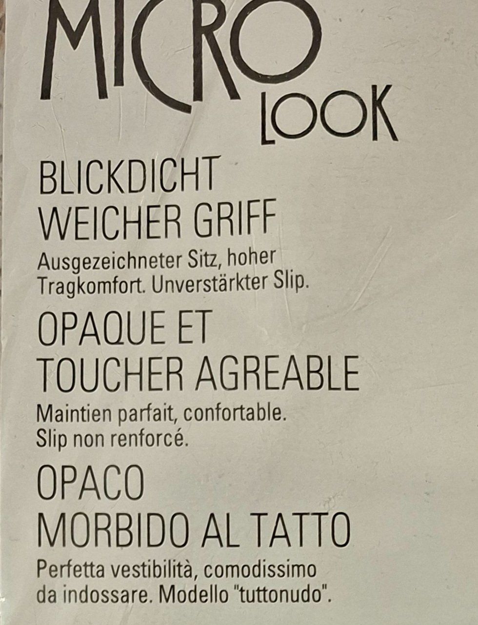 Coop Calze & Collant: Coop Avela Micro Look Strumpfhose 40den Gr.L Weiss – Nuovo e nell'imballaggio originale da Amriswil venduto da Celini3 3