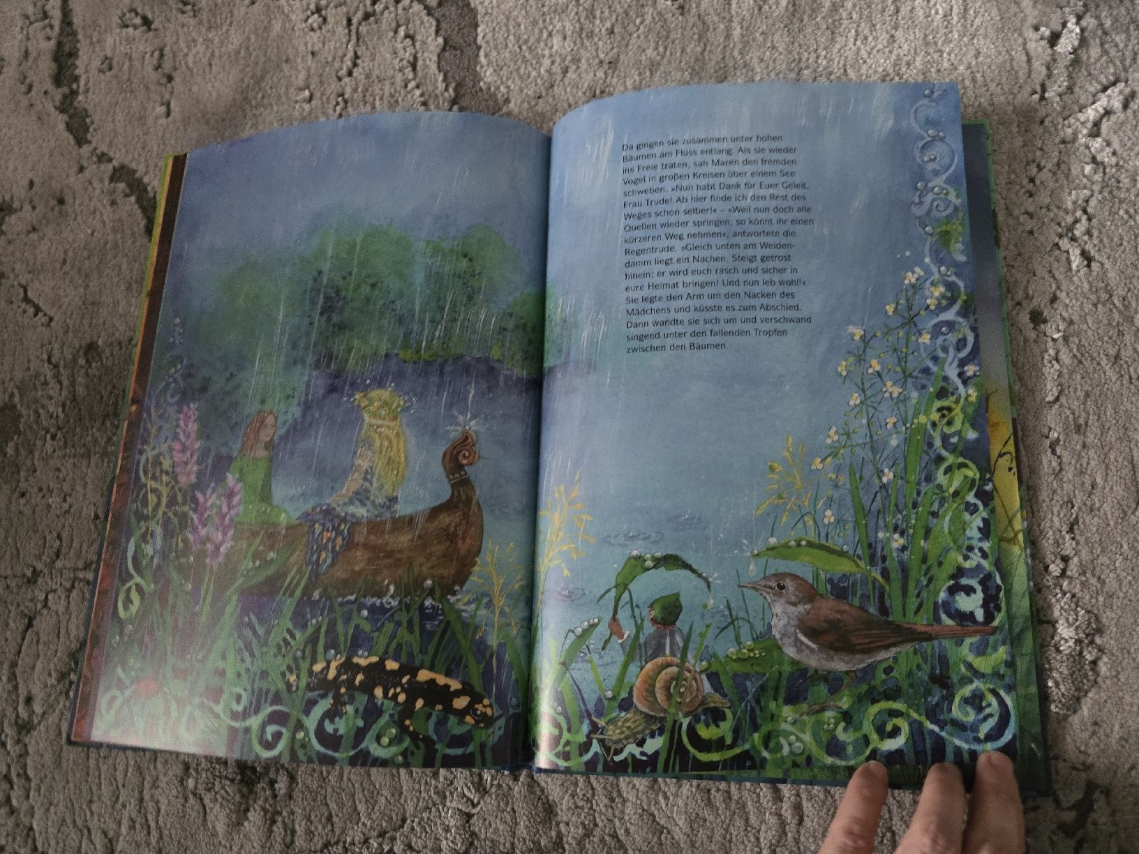 Libri: Die Regentrude - Daniela Drescher - Märchenbuch - Urachhaus – Usato da Wittenbach venduto da Tigerlili 4