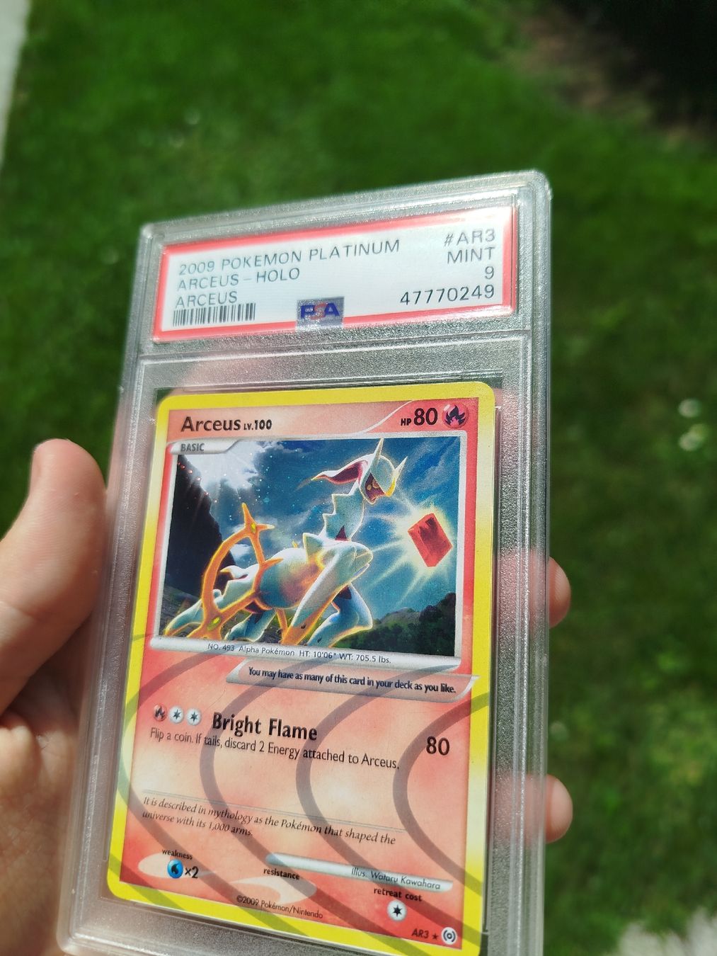 Pokémon Carte collezionabili: Arceus lv100 ar3 PSA 9 – Nuovo (secondo la descrizione) da Rheinfelden venduto da pru_9fqg 2