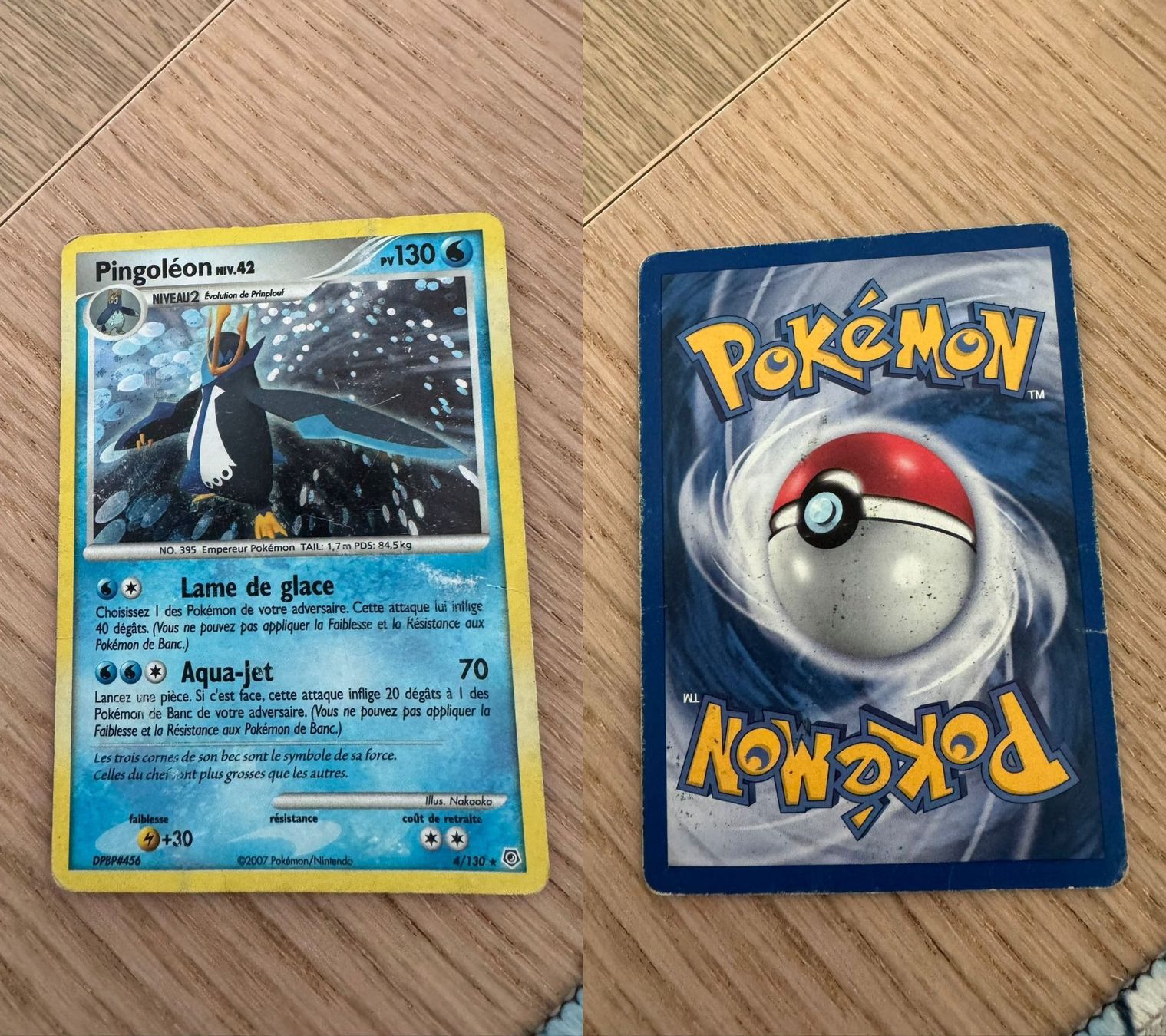 Pokémon Sammelbilder & Trading cards: Pingoléon 4/130 holo – Gebraucht aus Chavannes-Renens von skywalker1942