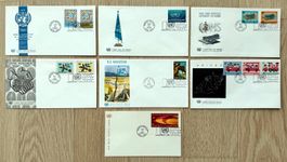 FDC United Nations New York 1966 plus postal card