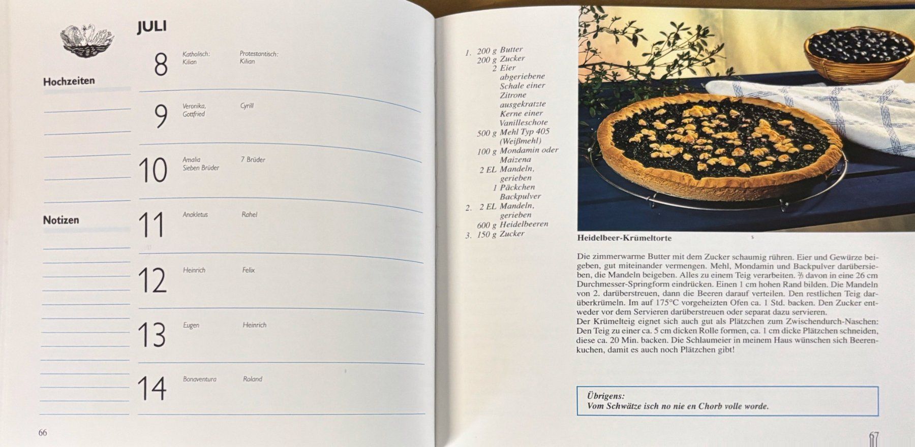 Libri: Kathrin Rüegg, Grossmutters immerwährender Kalender – Nuovo (secondo la descrizione) da Sarnen venduto da Livres 6