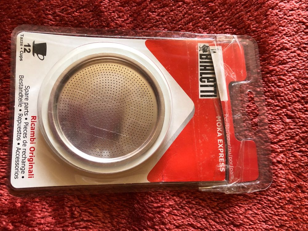 Ricambio Filtro Bialetti Per Moka Orzo Express 4 Tazze - Originale E Garantito - Foto 2