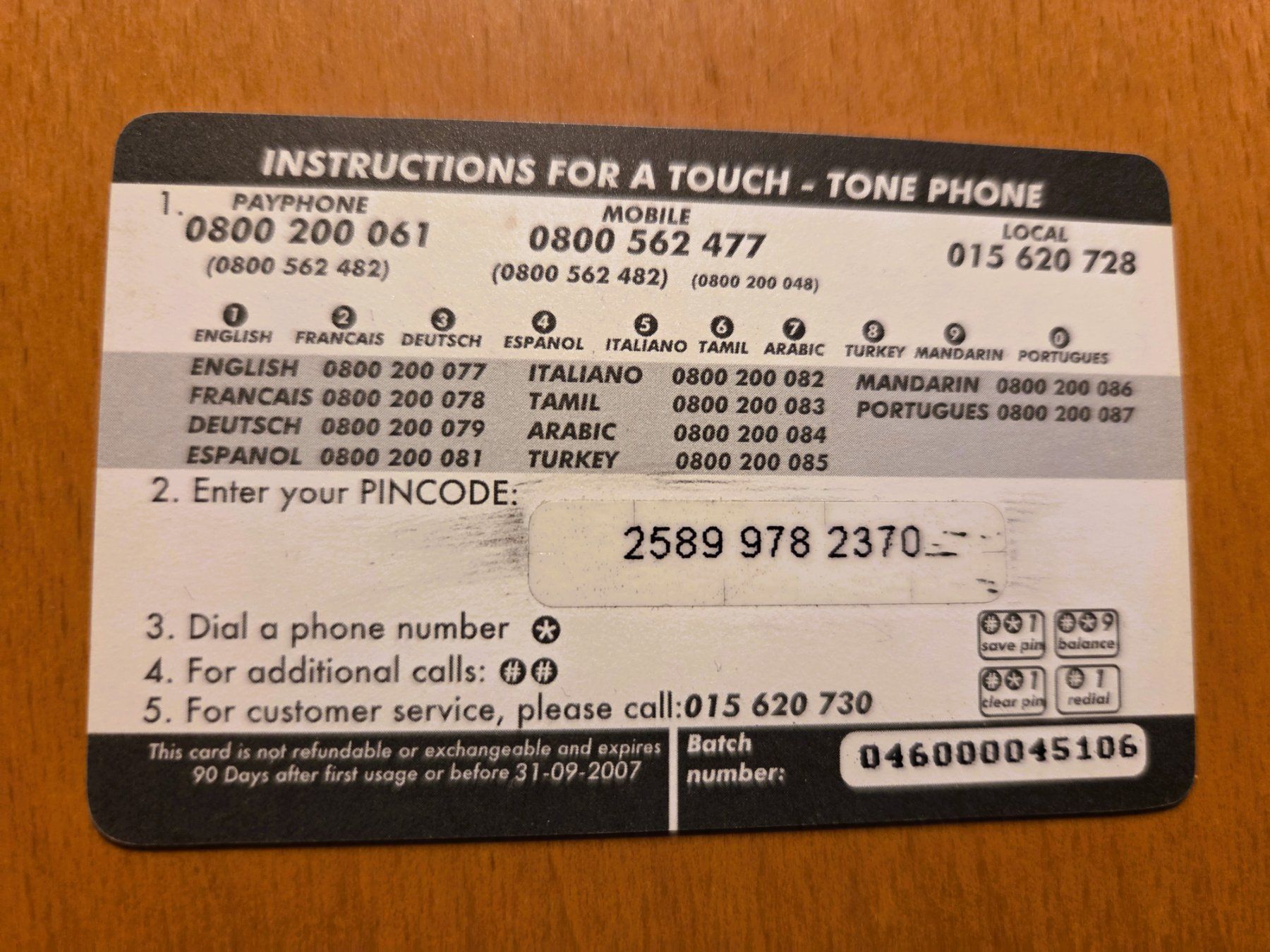 Schede telefoniche: PREPAID - SCHWEIZ – Usato da Brüttisellen venduto da Nighttrain 1