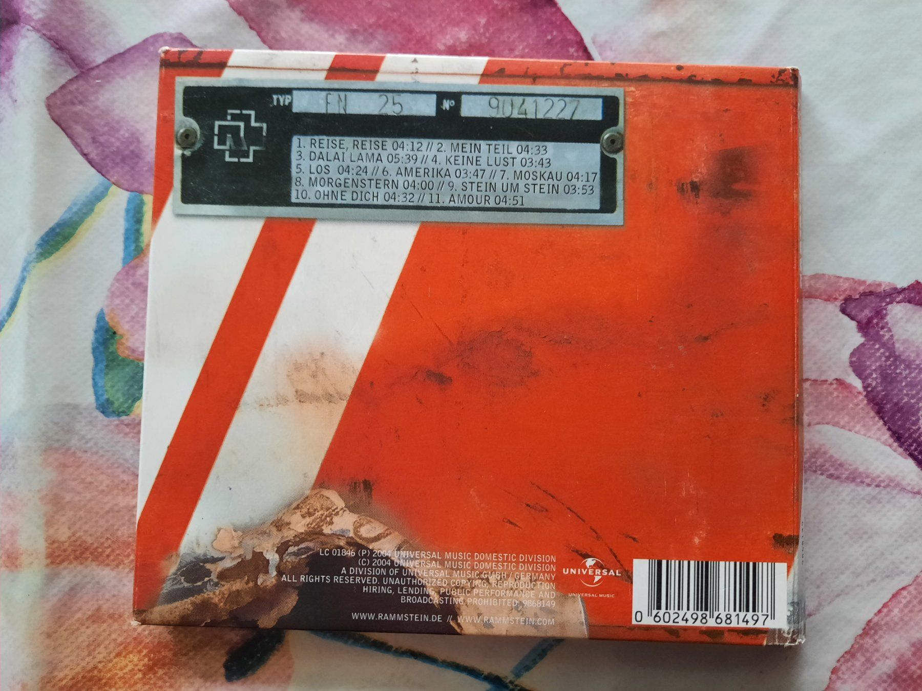 CD: CD Rammstein - Reise Reise – Usato da Pully venduto da bro_n52j 1